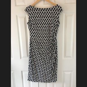 Lauren Side Rouched Work Professional Shift Dress